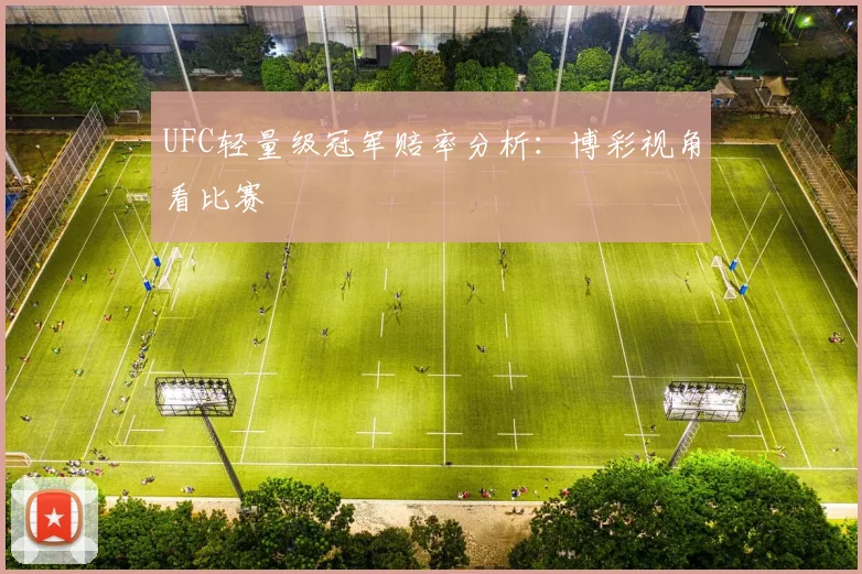 UFC轻量级冠军赔率分析：博彩视角看比赛